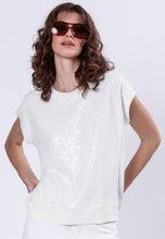 Load image into Gallery viewer, RELIGION Vibrant Top White/Sequin