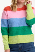 Load image into Gallery viewer, SUGARHILL Dayna Jumper Multi Rainbow Stripes