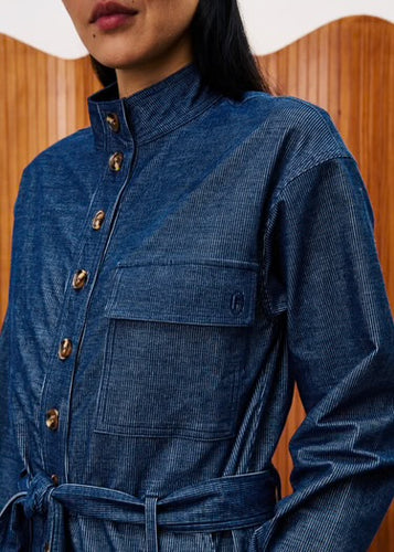 FRNCH. Jumpsuit Calmlie Navy Blue