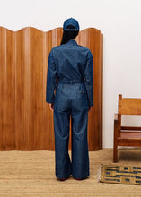Load image into Gallery viewer, FRNCH. Jumpsuit Calmlie Navy Blue
