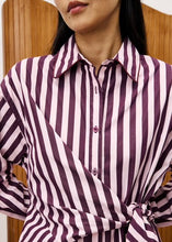 Load image into Gallery viewer, FRNCH Dress Audry Pink Stripes