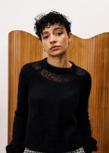 Load image into Gallery viewer, FRNCH Sweater Peony Black