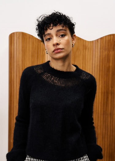 FRNCH Sweater Peony Black