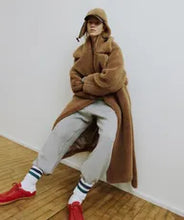Load image into Gallery viewer, MOLLIOLLI Franc Faux Fur Coat  Tobacco Brown