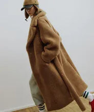 Load image into Gallery viewer, MOLLIOLLI Franc Faux Fur Coat  Tobacco Brown