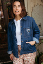 Load image into Gallery viewer, SUGARHILL Dita Denim Jacket Mid Blue Denim