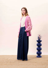 Load image into Gallery viewer, FRNCH Marmara Cardigan Pink/Beige