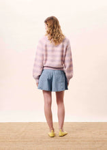 Load image into Gallery viewer, FRNCH Yuliya Pale Pink Sweater
