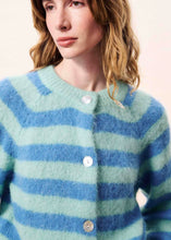 Load image into Gallery viewer, FRNCH Cardigan Azur Sky Blue
