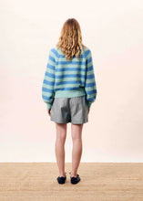 Load image into Gallery viewer, FRNCH Cardigan Azur Sky Blue