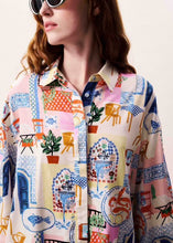 Load image into Gallery viewer, FRNCH Topaze Shirt Waters Edge Pink