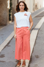 Load image into Gallery viewer, SUGAR HILL Charlene Cropped Trouser Coral