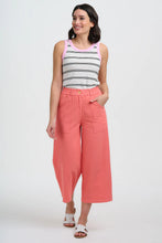 Load image into Gallery viewer, SUGAR HILL Charlene Cropped Trouser Coral
