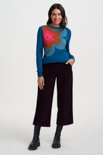 Load image into Gallery viewer, SUGAR HILL Rita Jumper Teal Growing Flower