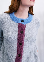 Load image into Gallery viewer, FRNCH Ithaque Grey Cardigan