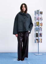 Load image into Gallery viewer, FRNCH Sheffield Coat Navy Blue