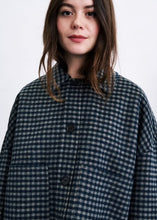 Load image into Gallery viewer, FRNCH Sheffield Coat Navy Blue