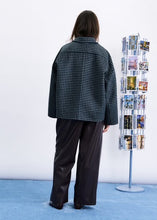Load image into Gallery viewer, FRNCH Sheffield Coat Navy Blue
