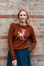 Load image into Gallery viewer, SUGAR HILL Kia Jumper Brown Deer