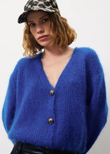 Load image into Gallery viewer, FRNCH. Enorah  Electric Blue Cardigan