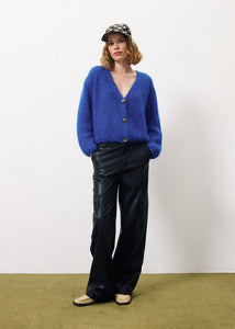 FRNCH. Enorah  Electric Blue Cardigan