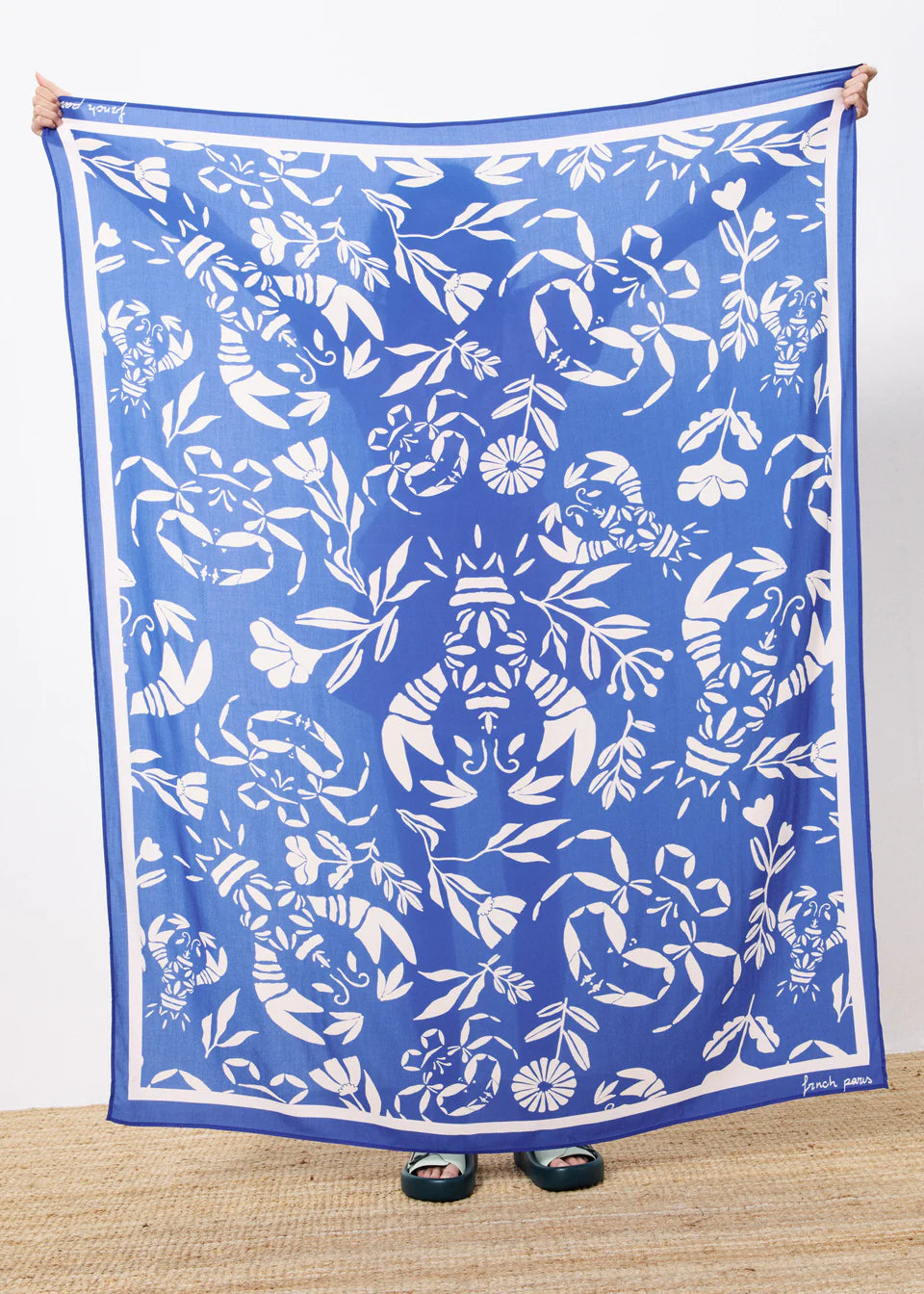 FRNCH. El Homard  Pareo  Blue/White