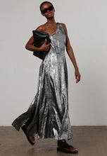 Load image into Gallery viewer, Fold Maxi Dress Silver/Foil