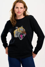 Load image into Gallery viewer, SugarHill. Astrid Jumper Black Roaring Tiger