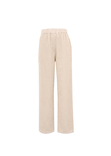 FRNCH. Perola Corduroy Trouser Cream