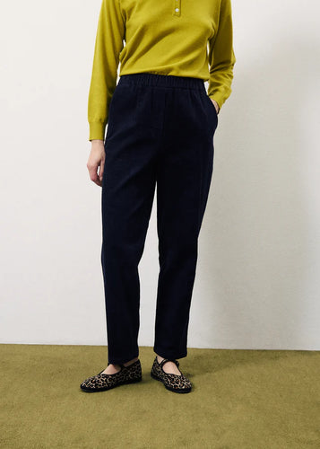 FRNCH. Perola Corduroy Trouser Blue Marine