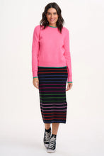 Load image into Gallery viewer, SugarHill  Helena Jumper Pink Contrast Tipping