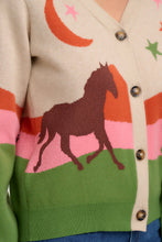 Load image into Gallery viewer, SugarHill. Adrian Cardigan Oatmeal,Desert Cowgirl