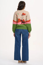 Load image into Gallery viewer, SugarHill. Adrian Cardigan Oatmeal,Desert Cowgirl