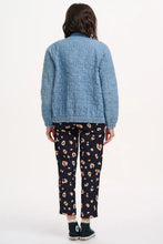 Load image into Gallery viewer, SugarHill. Kinga Quilted Bomber Jacket Light Blue Denim