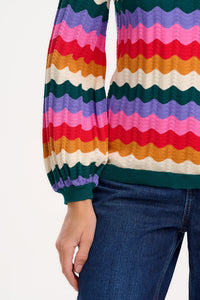 SugarHill  Ivona Jumper Multi Beach Waves